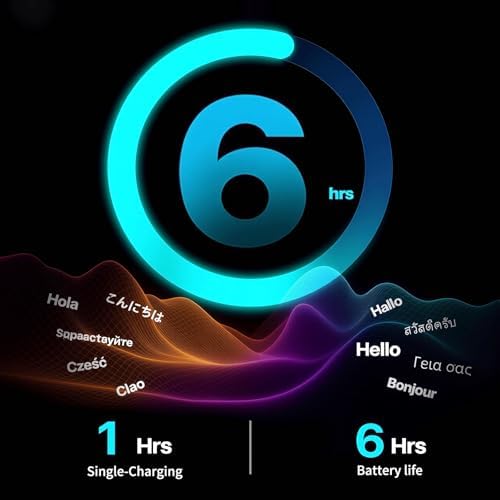 Ai Smart Glasses Bluetooth 5.4 with Translation for Men Women 160+Languages Color-Change Lens Chat GPT Assistant Free App Translator Glasses Meeting,Driver,Travel (CK03) - Image 5